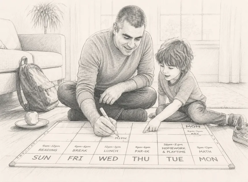 How to Build a Weekly Homework Plan That Actually Works